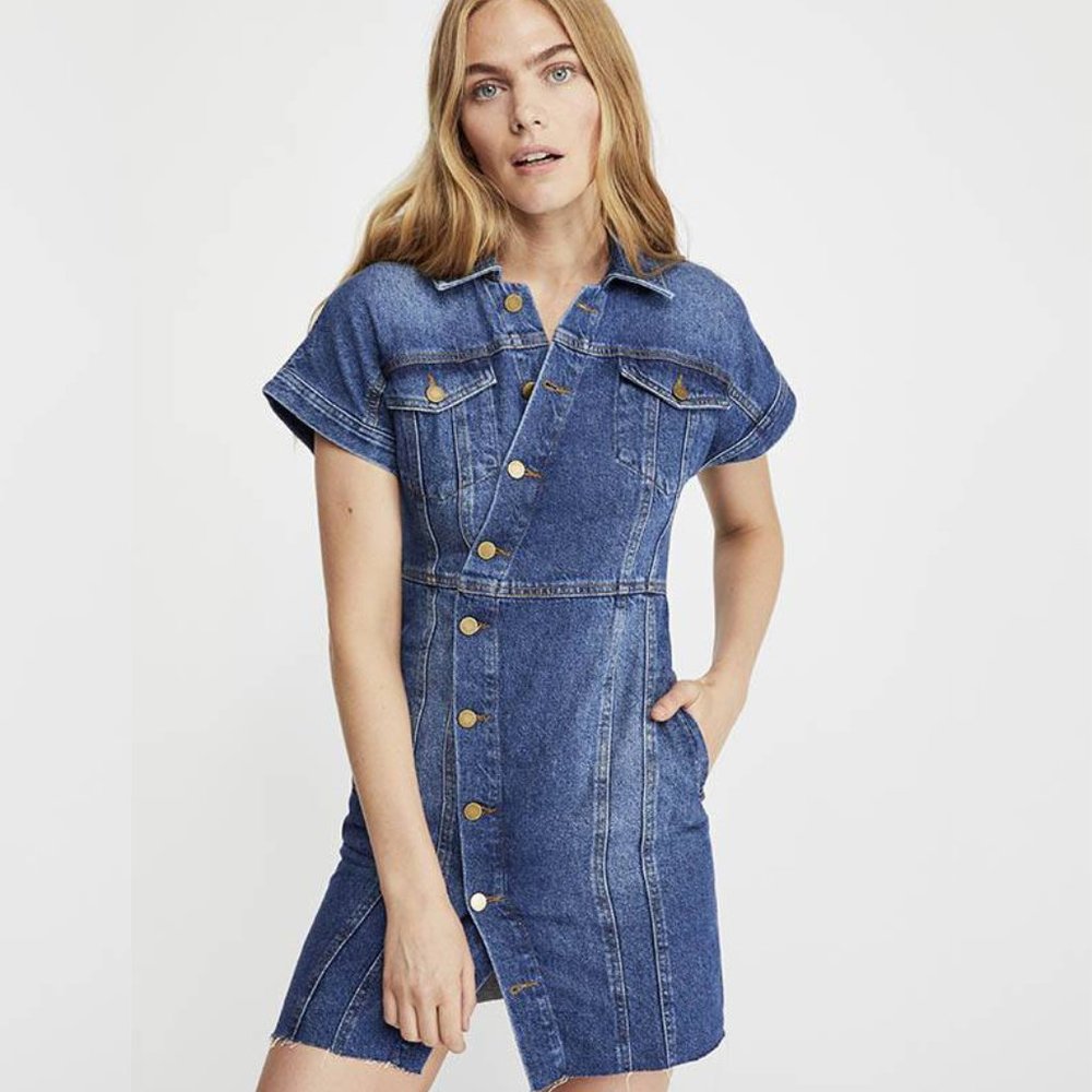 Free People The City Mini Dress
